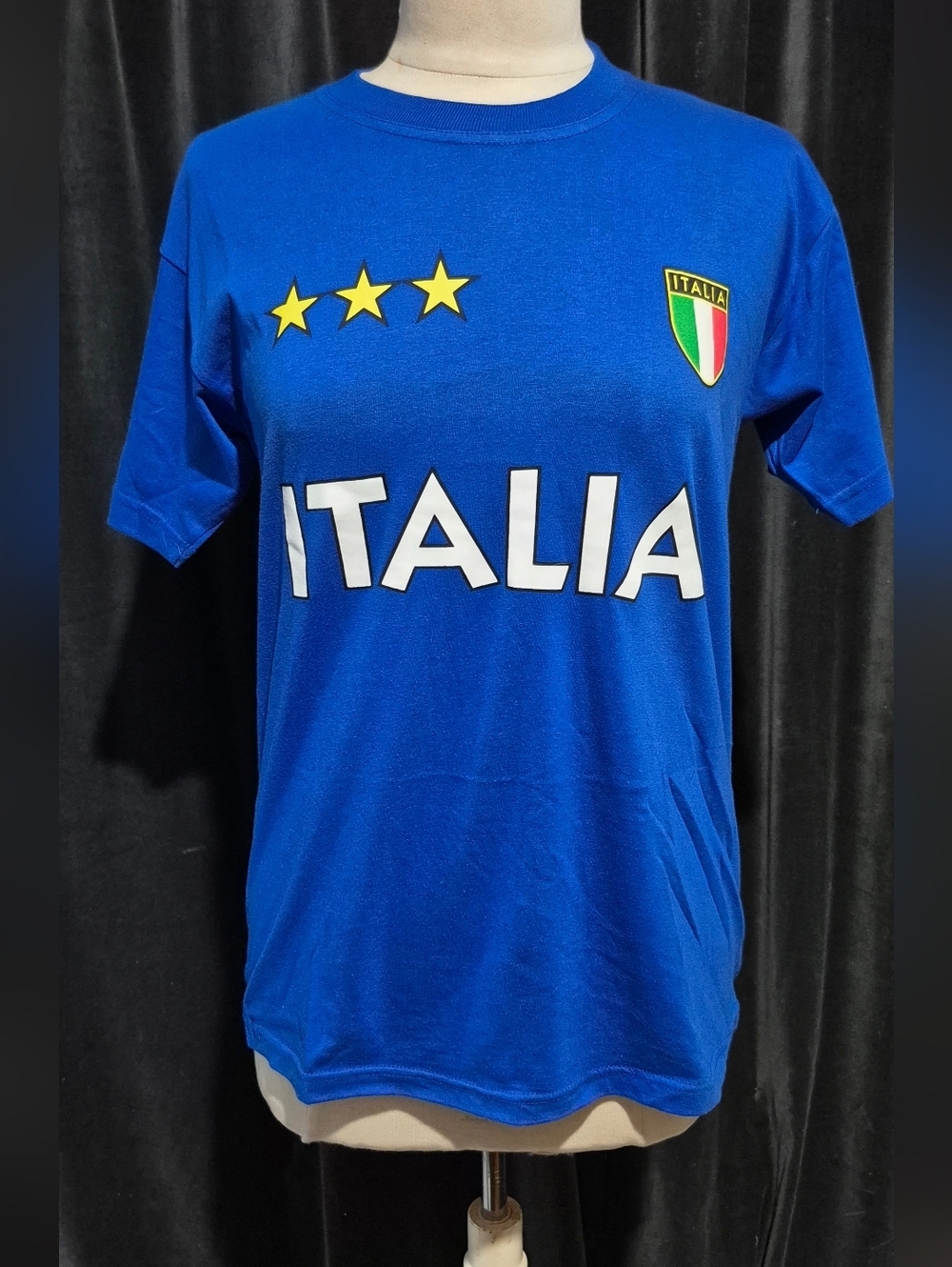 Italia Blue Short Sleeve Graphic Tee (Box C)